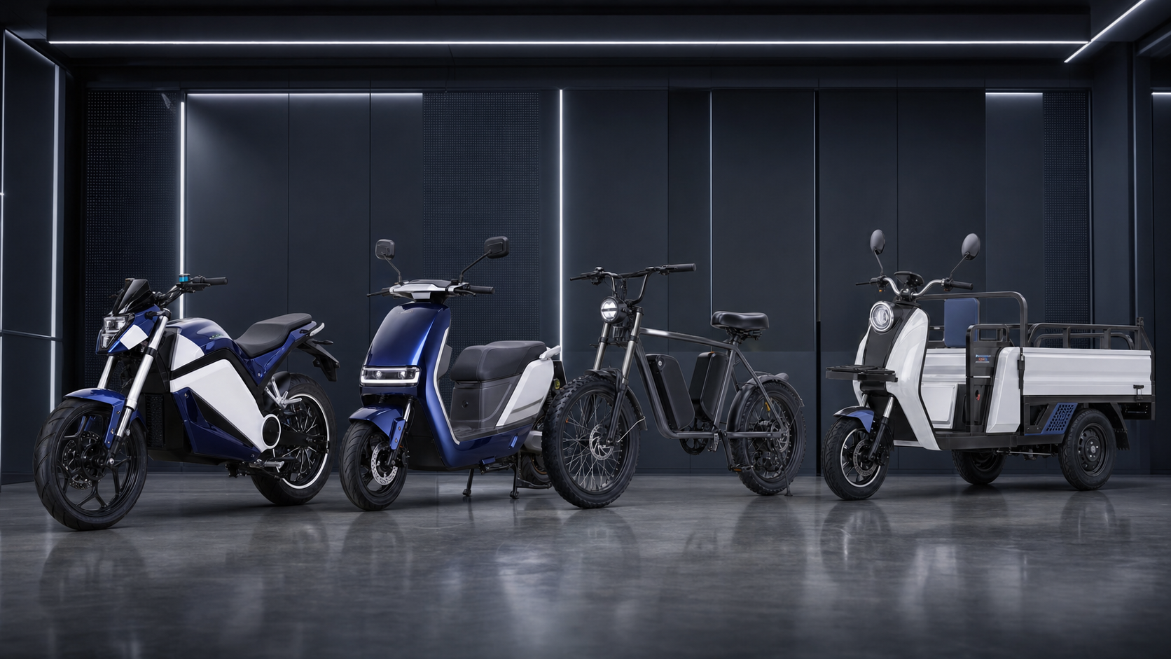 AH EV electric vehicle lineup